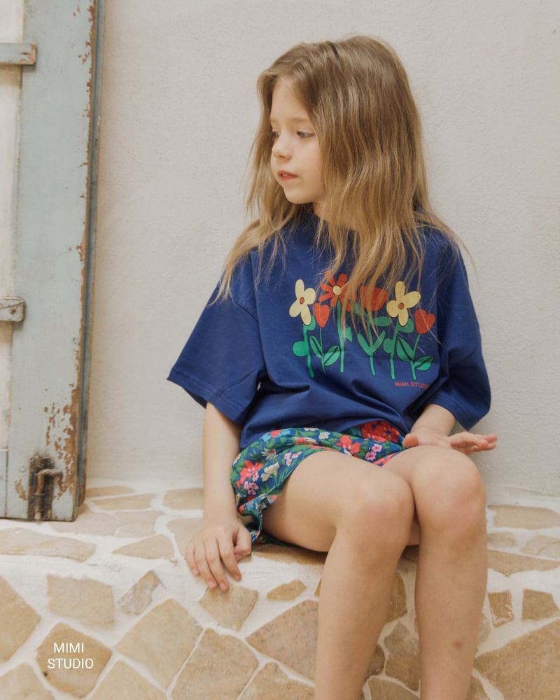 Bymimi - Korean Children Fashion - #discoveringself - Flower Party Tee - 8