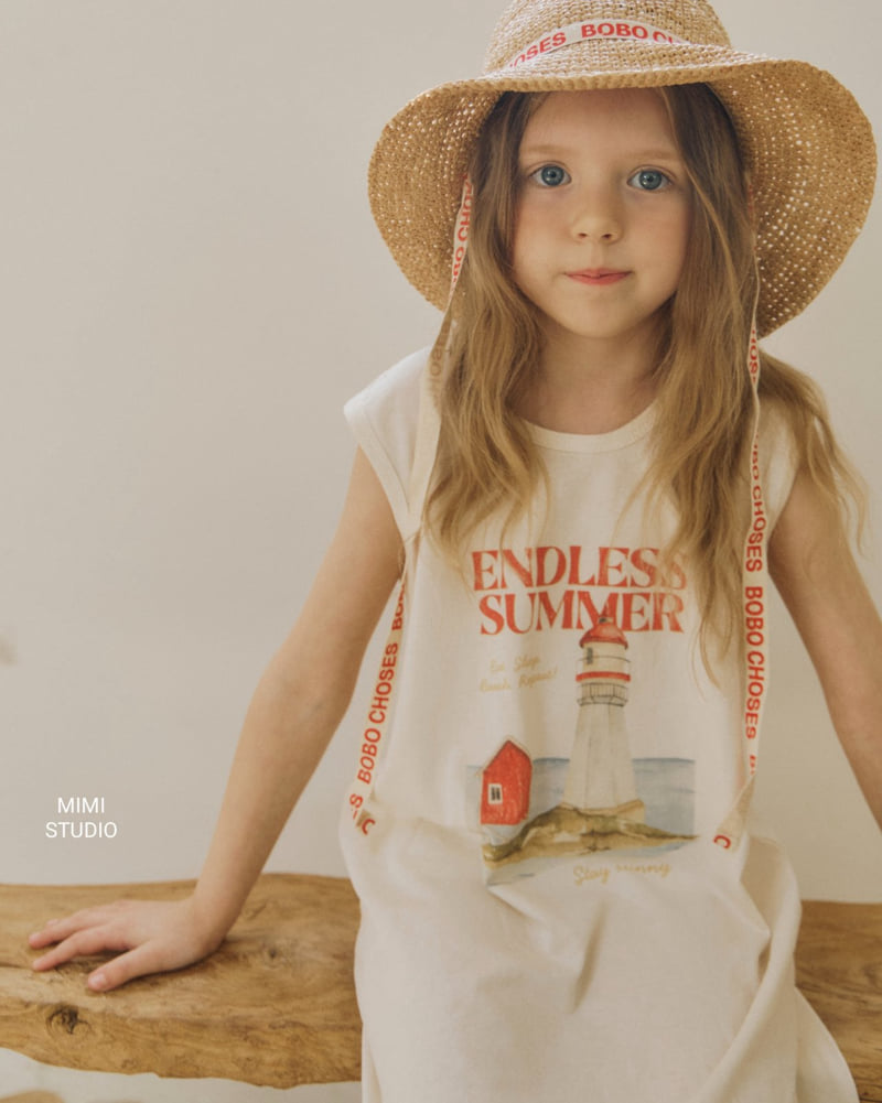 Bymimi - Korean Children Fashion - #discoveringself - Lighthouse One-piece - 7