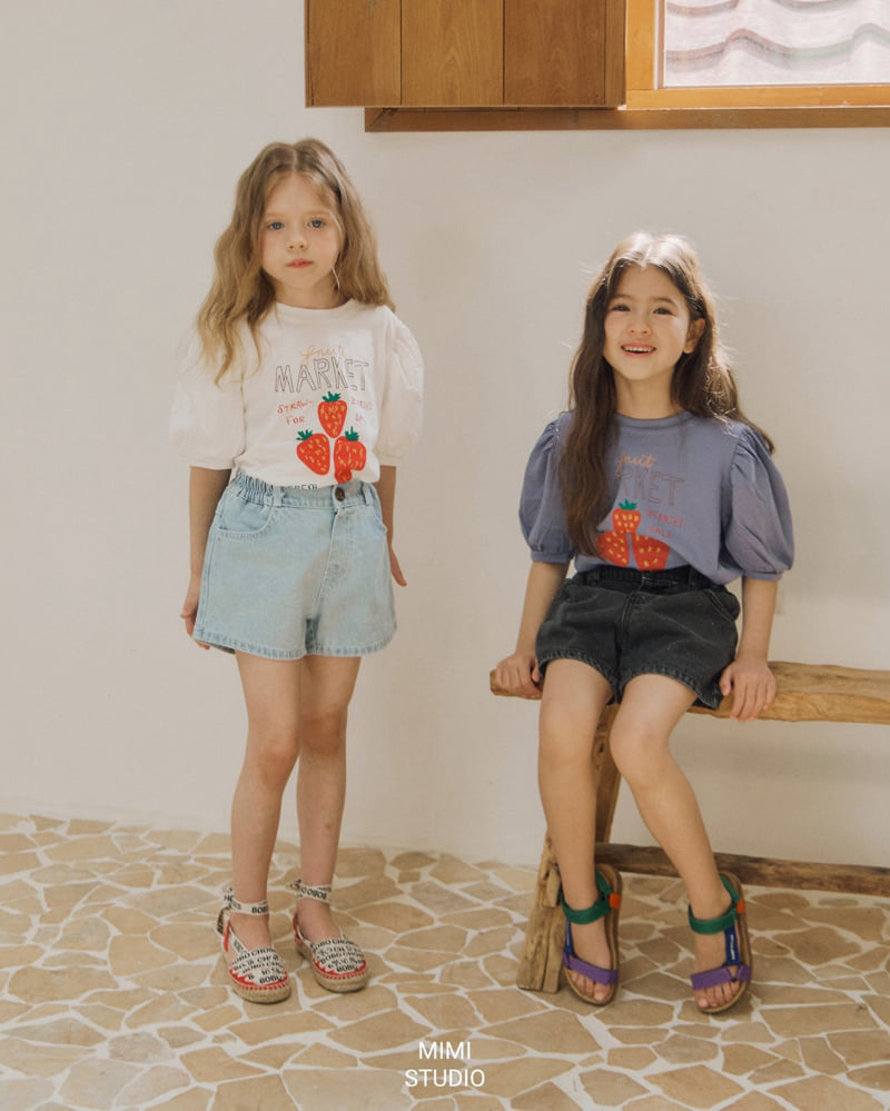 Bymimi - Korean Children Fashion - #discoveringself - Berries Tee - 10