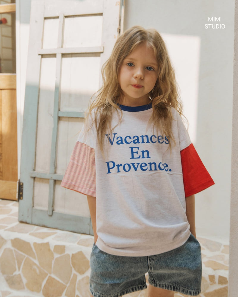 Bymimi - Korean Children Fashion - #discoveringself - Mix Tee - 12