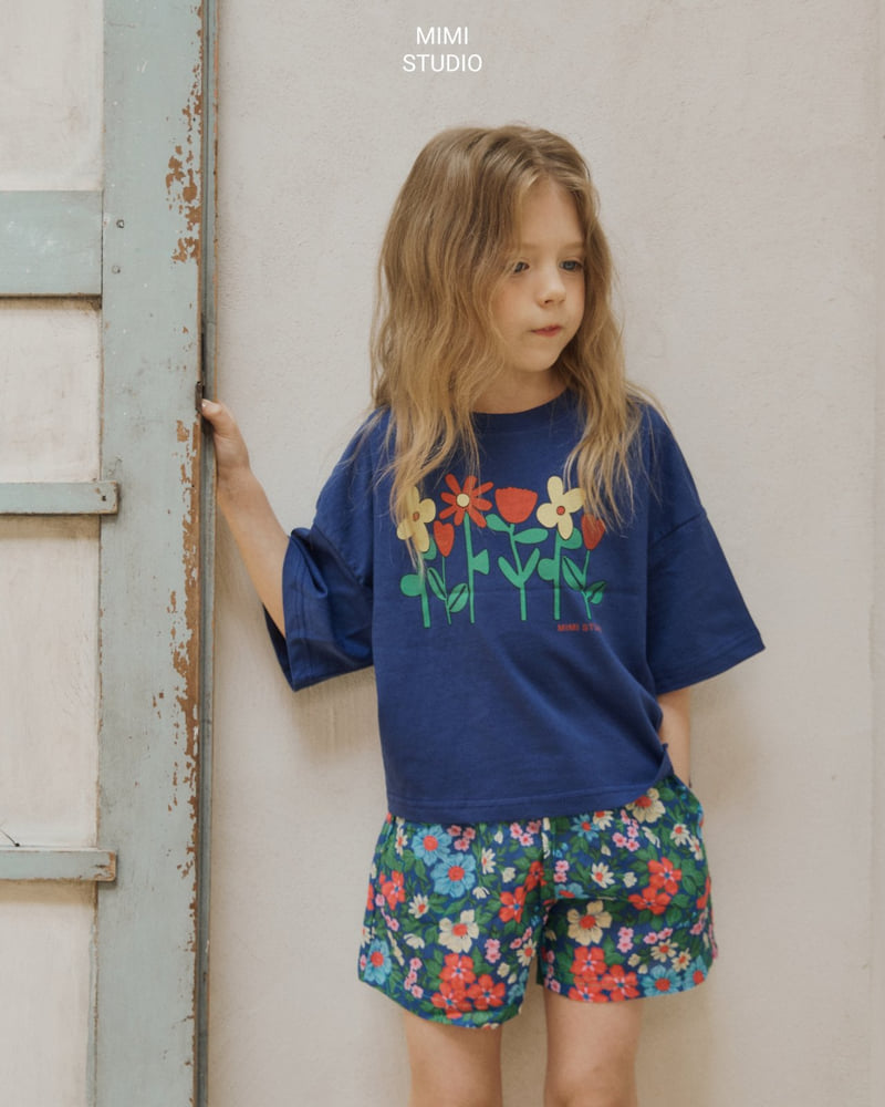Bymimi - Korean Children Fashion - #fashionkids - Flower Party Tee - 9