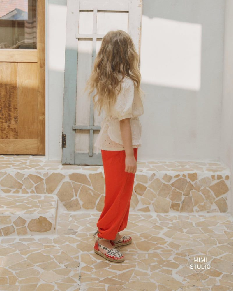 Bymimi - Korean Children Fashion - #discoveringself - Soft Jogger Pants - 4