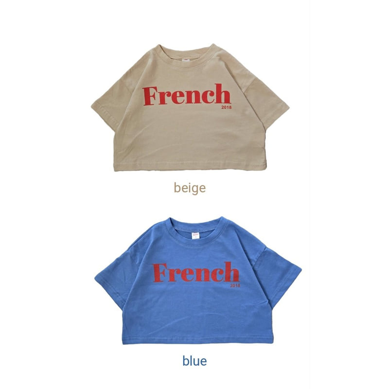 Bymimi - Korean Children Fashion - #fashionkids - French Tee
