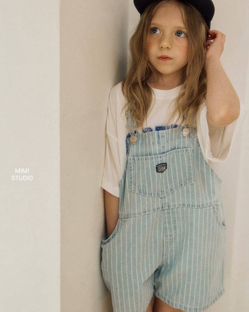 Bymimi - Korean Children Fashion - #fashionkids - Focus Suspender Pants - 8