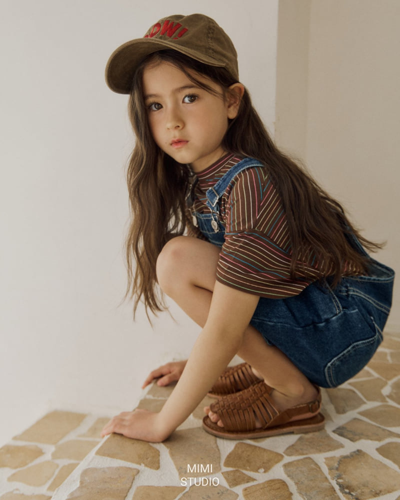 Bymimi - Korean Children Fashion - #kidsshorts - Rainbow Tee - 12