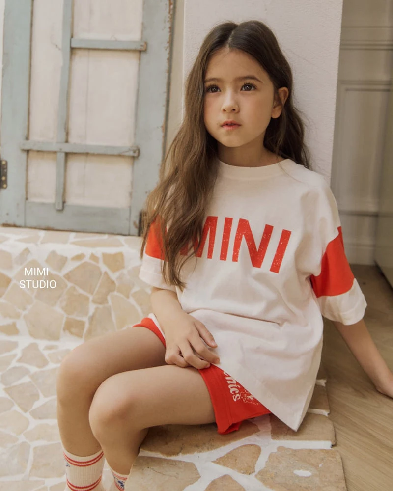 Bymimi - Korean Children Fashion - #kidsshorts - Mini Tee - 8