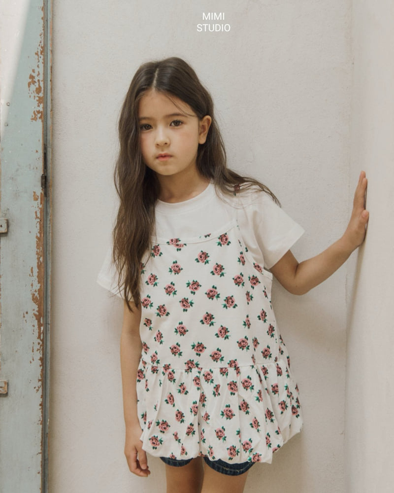 Bymimi - Korean Children Fashion - #kidsstore - Balloon Mini One-piece - 7