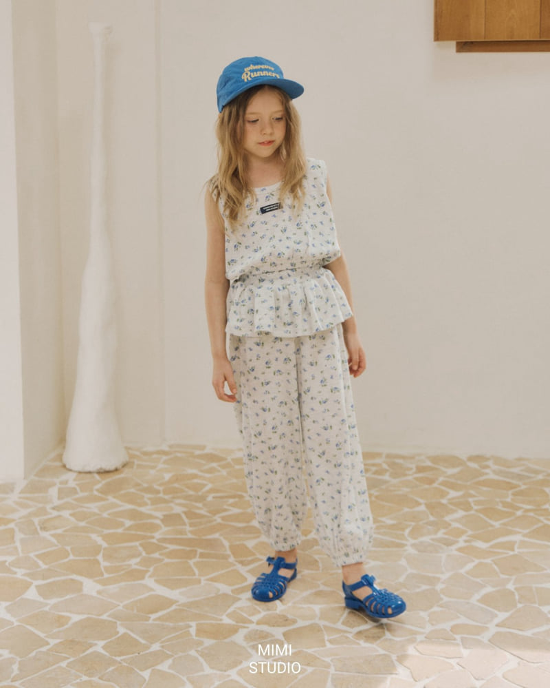 Bymimi - Korean Children Fashion - #kidsstore - Ocean Frill Pants - 5