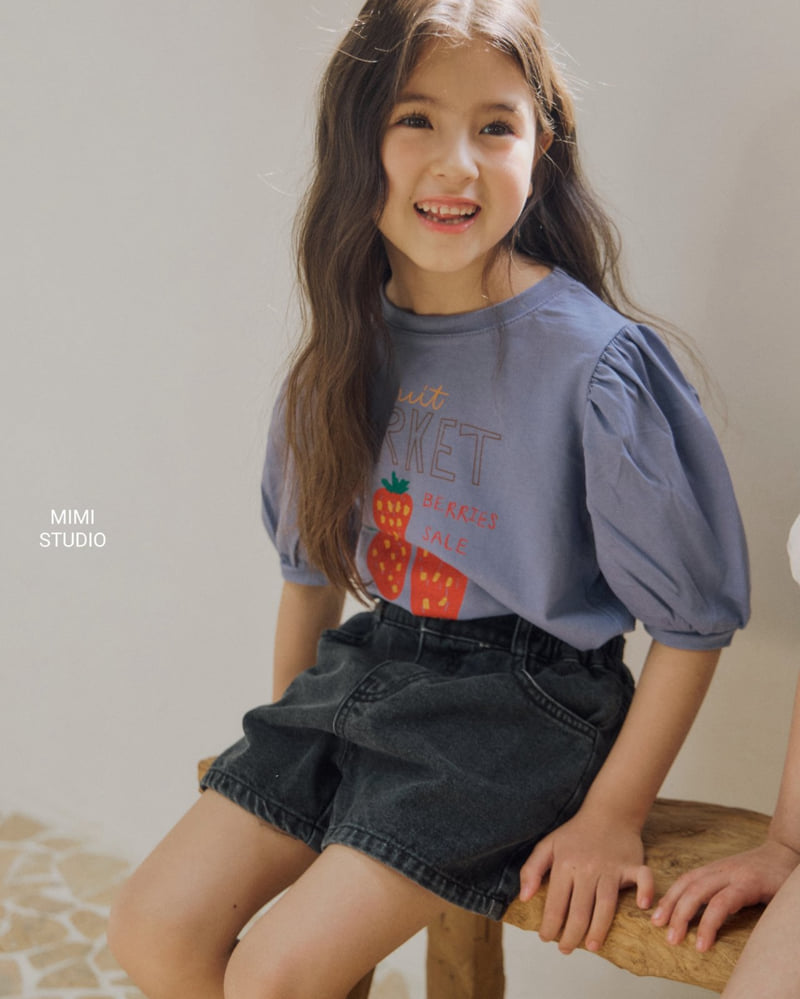 Bymimi - Korean Children Fashion - #kidzfashiontrend - Star Denim Pants - 8
