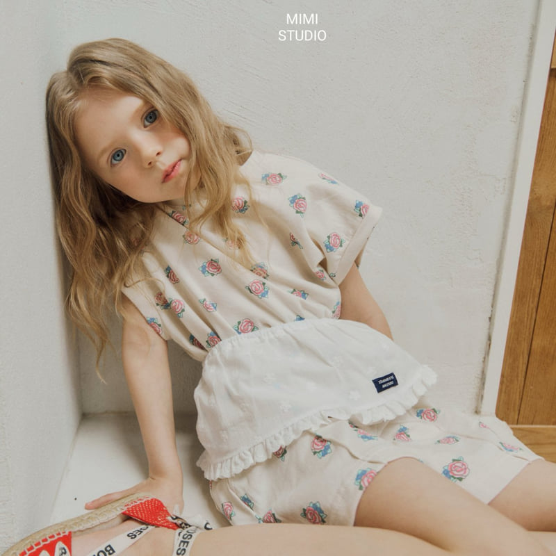 Bymimi - Korean Children Fashion - #kidzfashiontrend - Angel Flower Pants - 7