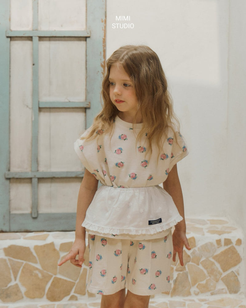 Bymimi - Korean Children Fashion - #kidzfashiontrend - Angel Flower Tee - 6