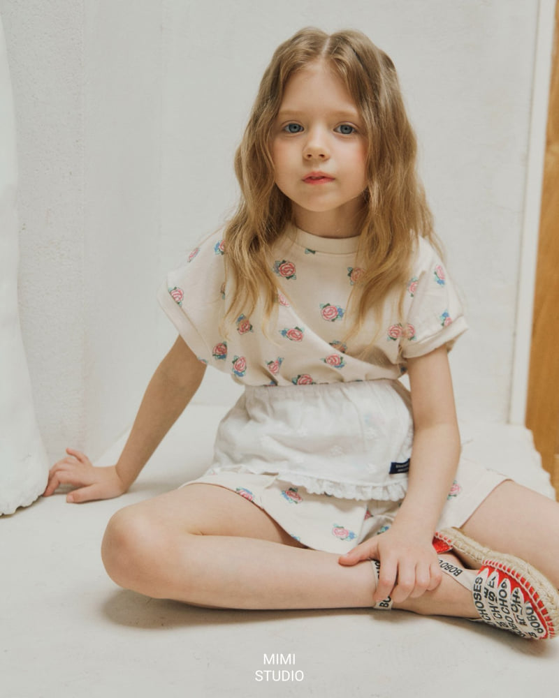 Bymimi - Korean Children Fashion - #littlefashionista - Angel Flower Pants - 9