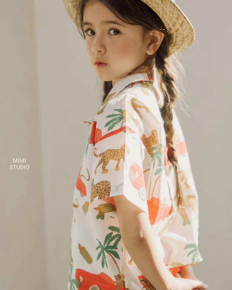 Bymimi - Korean Children Fashion - #littlefashionista - Big Cheetah Pants - 9