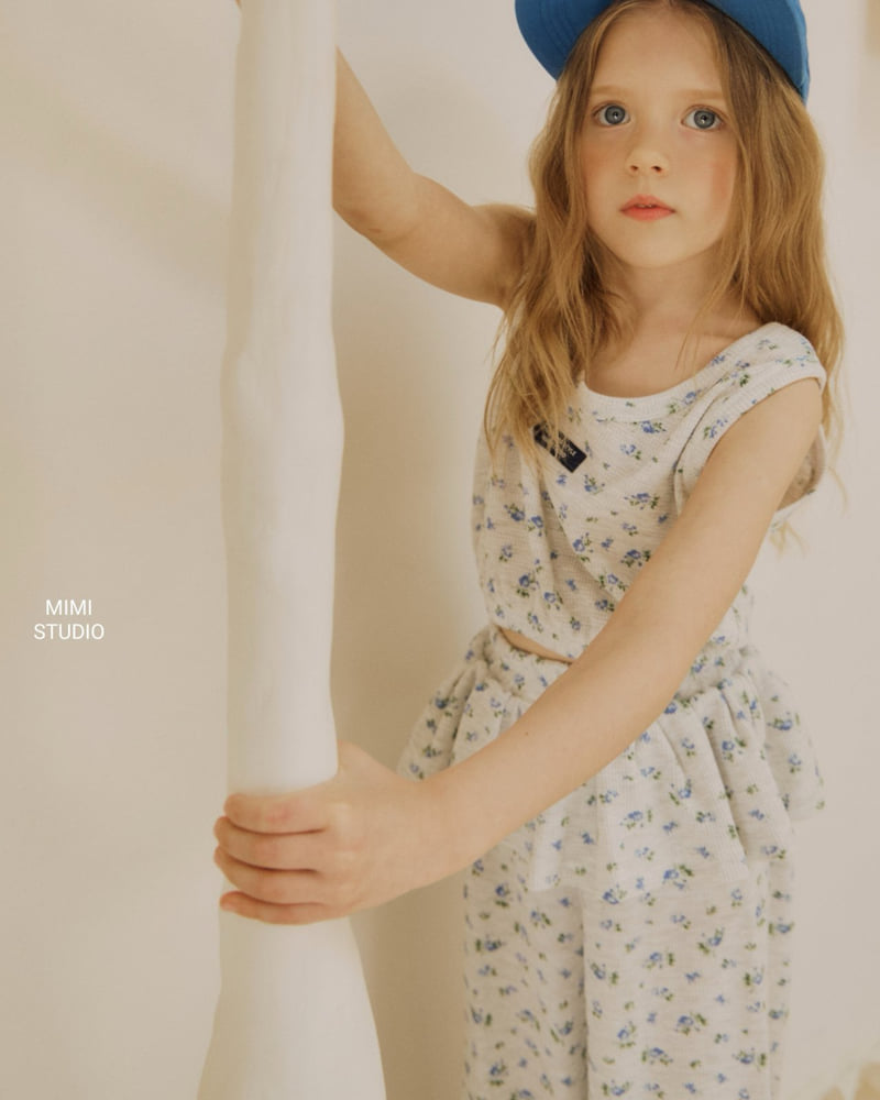 Bymimi - Korean Children Fashion - #littlefashionista - Ocean Frill Pants - 8