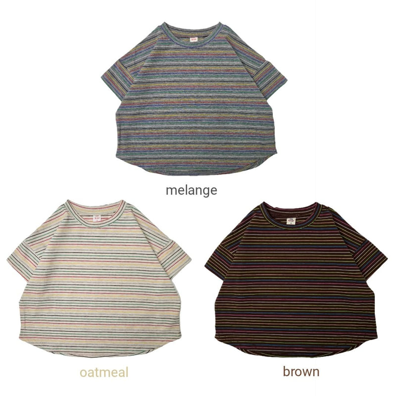 Bymimi - Korean Children Fashion - #magicofchildhood - Rainbow Tee