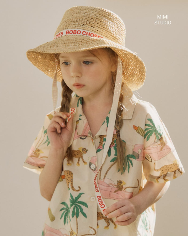 Bymimi - Korean Children Fashion - #magicofchildhood - Big Cheetah Shirt - 12