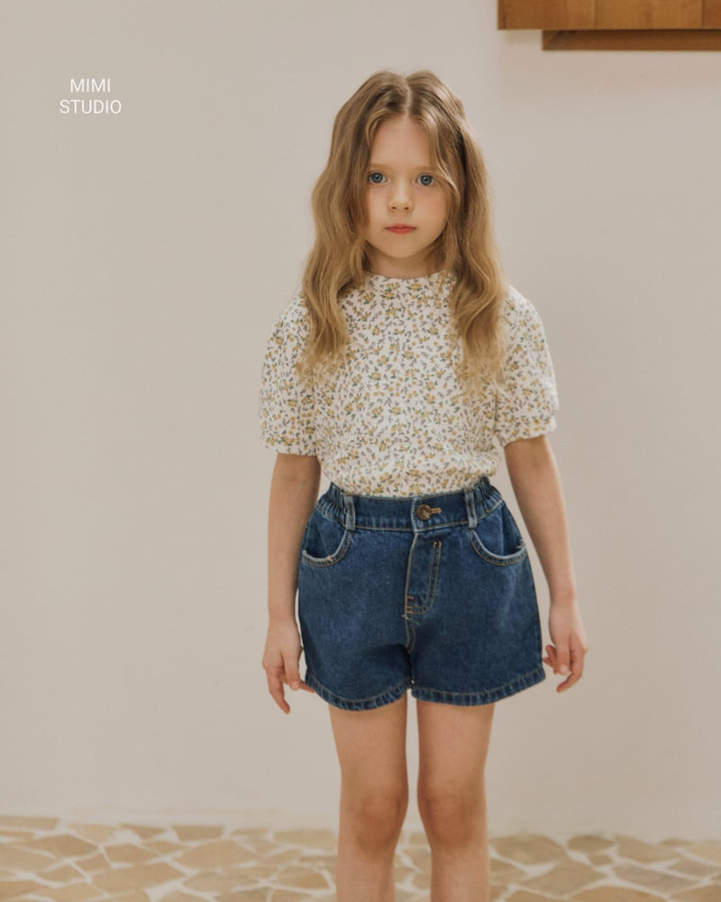 Bymimi - Korean Children Fashion - #magicofchildhood - Star Denim Pants - 11