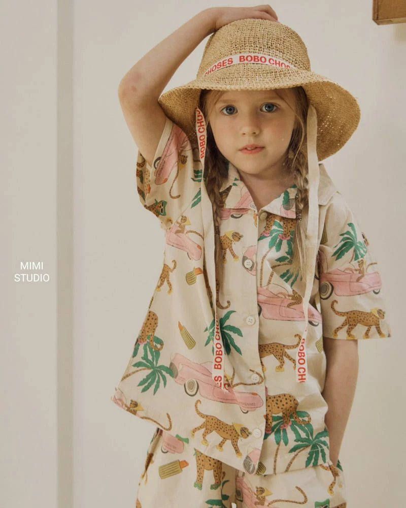 Bymimi - Korean Children Fashion - #magicofchildhood - Big Cheetah Pants - 10