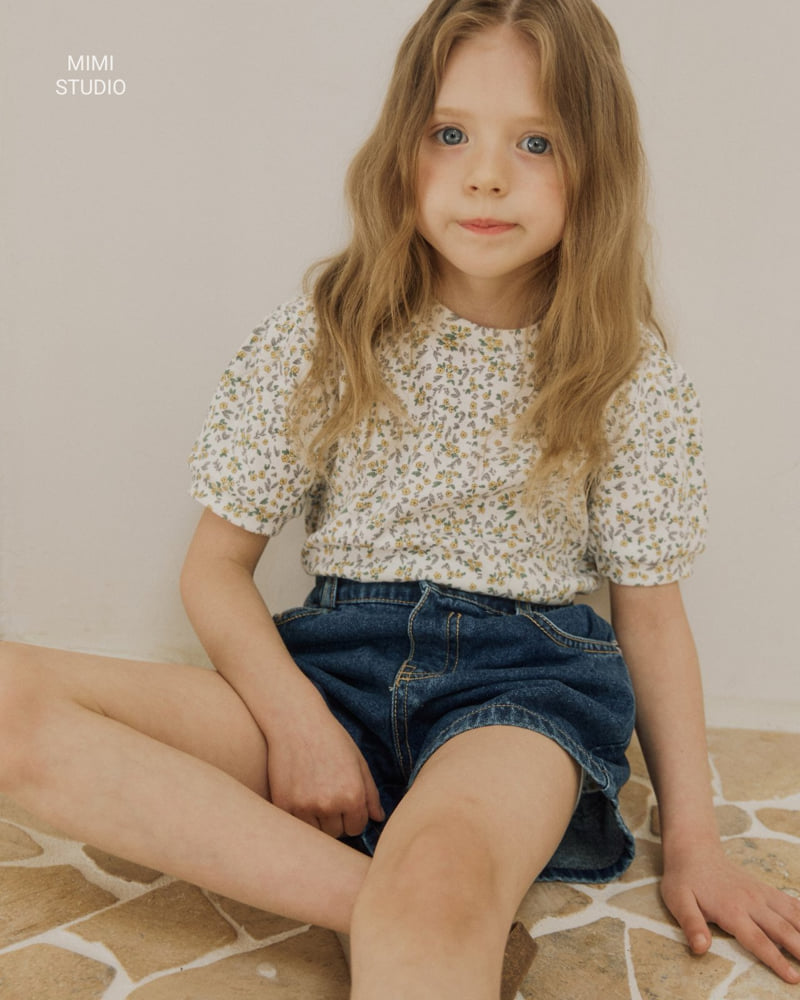 Bymimi - Korean Children Fashion - #minifashionista - Star Denim Pants - 12