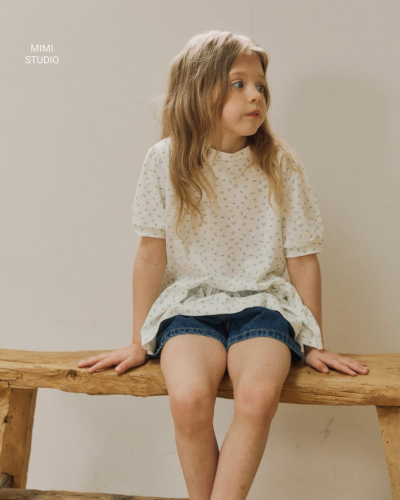 Bymimi - Korean Children Fashion - #minifashionista - Puff Frill Tee - 9