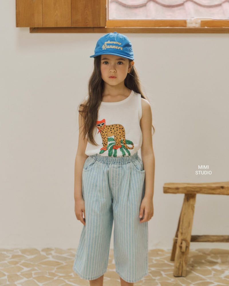 Bymimi - Korean Children Fashion - #minifashionista - Cheetah Sleeveless - 5
