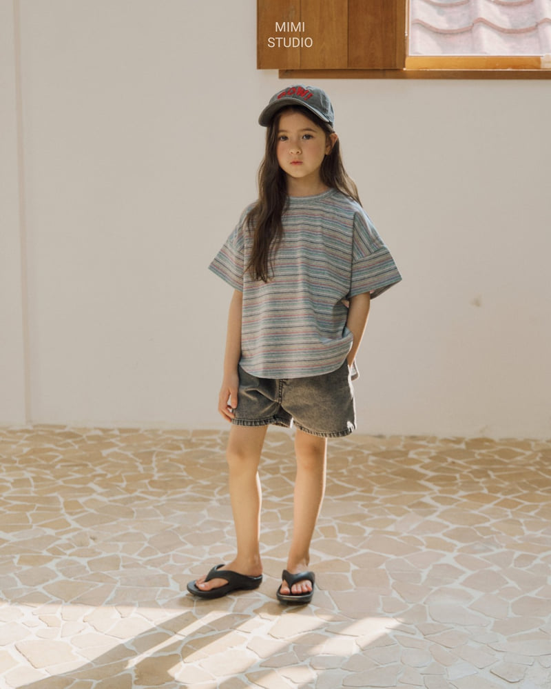Bymimi - Korean Children Fashion - #prettylittlegirls - Rainbow Tee - 3