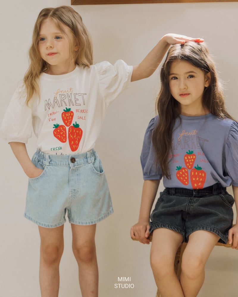 Bymimi - Korean Children Fashion - #prettylittlegirls - Berries Tee - 5