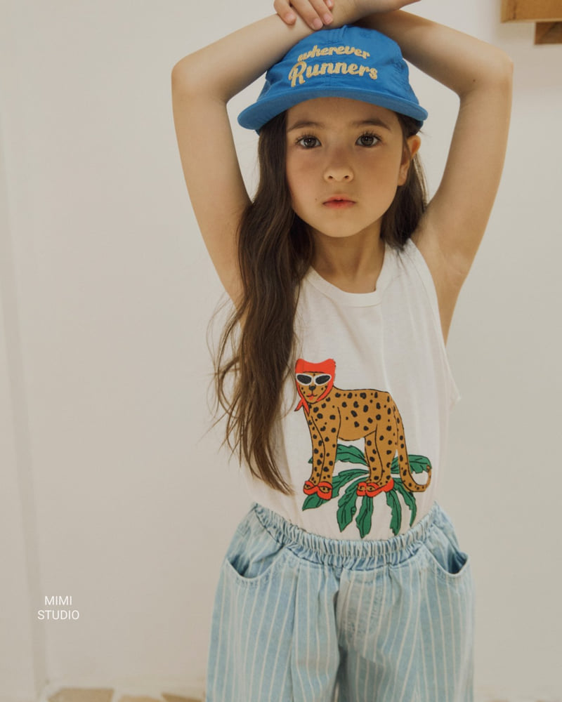 Bymimi - Korean Children Fashion - #prettylittlegirls - Cheetah Sleeveless - 6