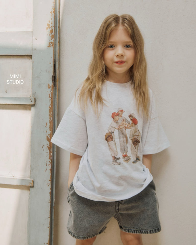Bymimi - Korean Children Fashion - #stylishchildhood - Baseball Team Tee - 7