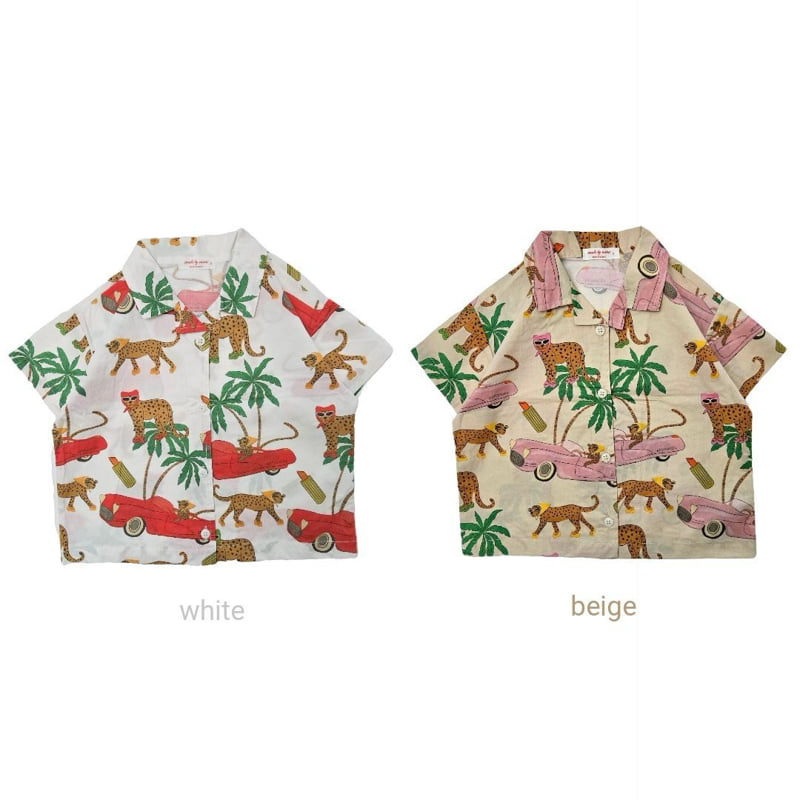 Bymimi - Korean Children Fashion - #stylishchildhood - Big Cheetah Shirt