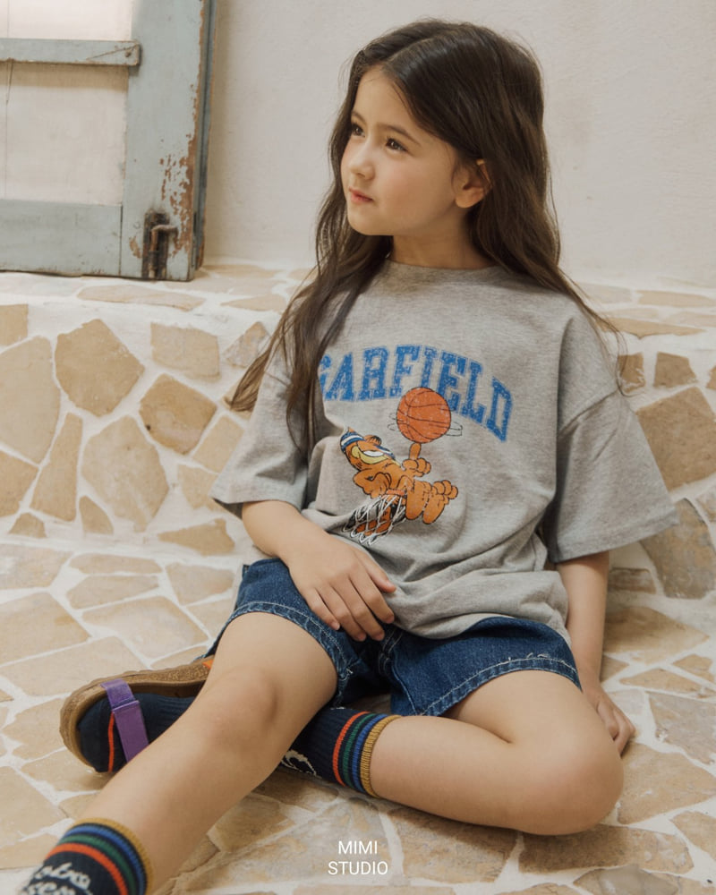 Bymimi - Korean Children Fashion - #stylishchildhood - Basket Tee - 11