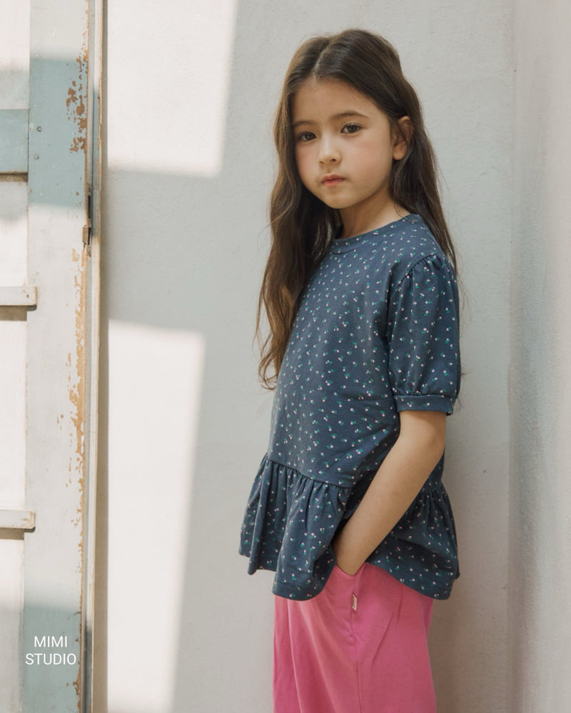 Bymimi - Korean Children Fashion - #todddlerfashion - Puff Frill Tee - 11