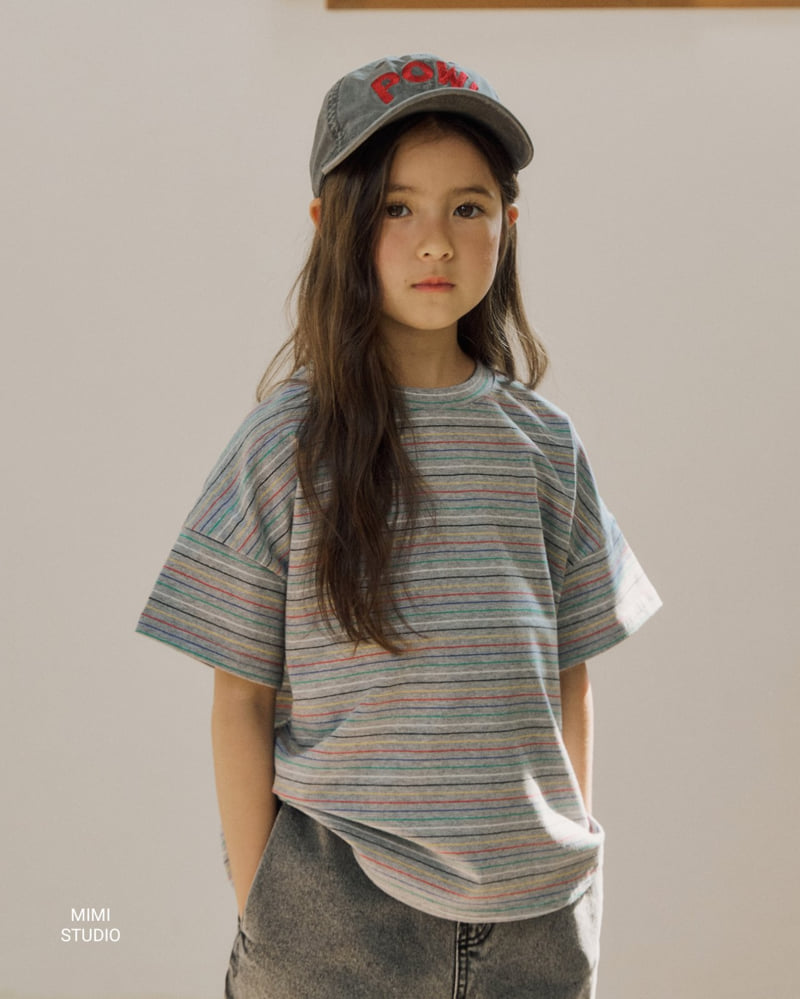 Bymimi - Korean Children Fashion - #toddlerclothing - Rainbow Tee - 5