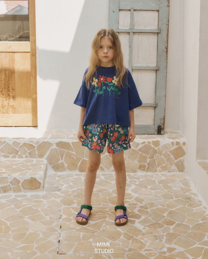 Bymimi - Korean Children Fashion - #toddlerclothing - Flower Party Tee - 3