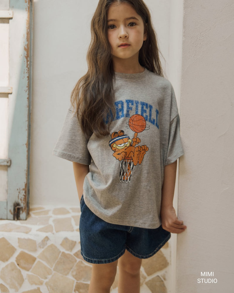 Bymimi - Korean Children Fashion - #toddlerclothing - Basket Tee - 10