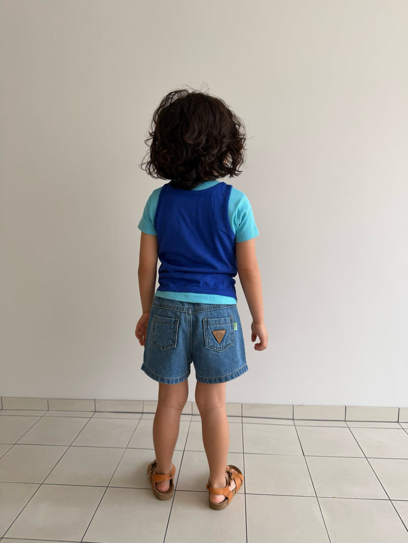 Cantucci Studio - Korean Children Fashion - #childofig - Adi Denim Shorts - 3