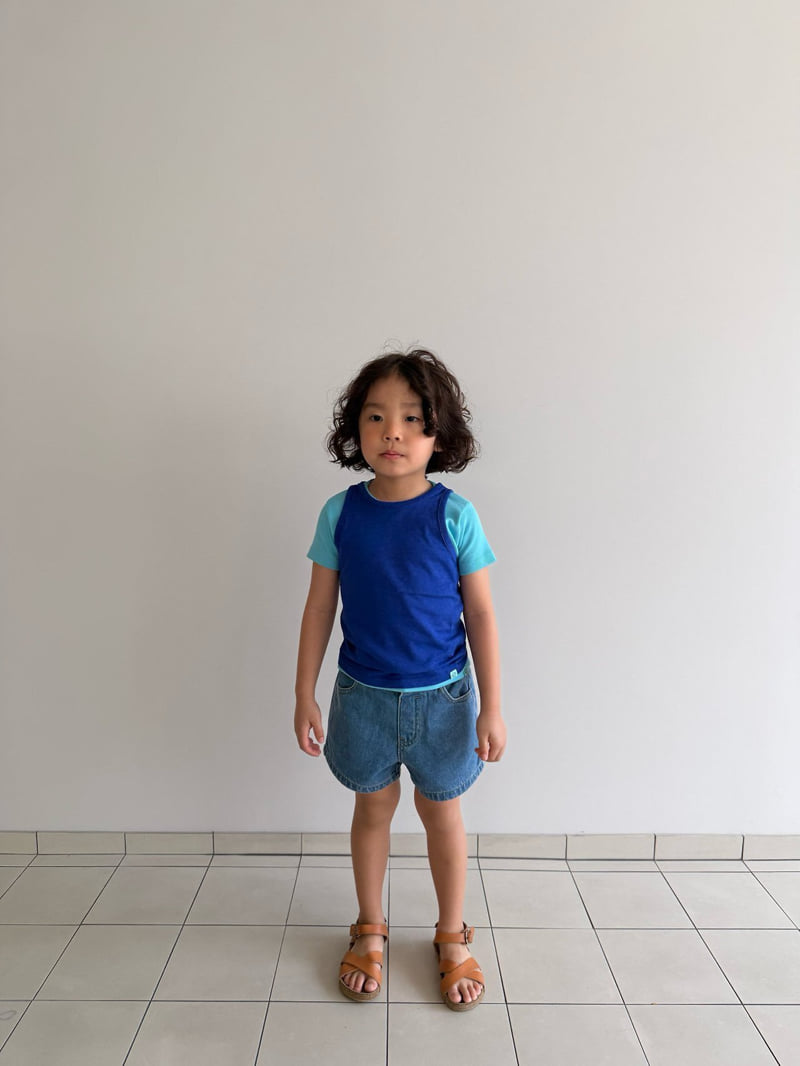 Cantucci Studio - Korean Children Fashion - #childofig - Adi Denim Shorts - 4