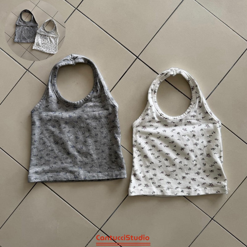 Cantucci Studio - Korean Children Fashion - #childrensboutique - Vintage Halter Top