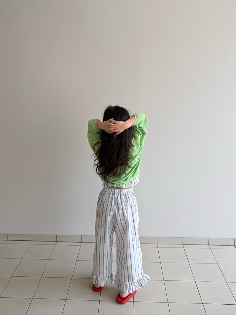 Cantucci Studio - Korean Children Fashion - #childrensboutique - Misha Frill Pants - 5