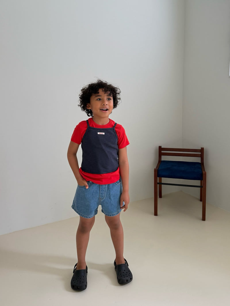 Cantucci Studio - Korean Children Fashion - #fashionkids - Adi Denim Shorts - 7