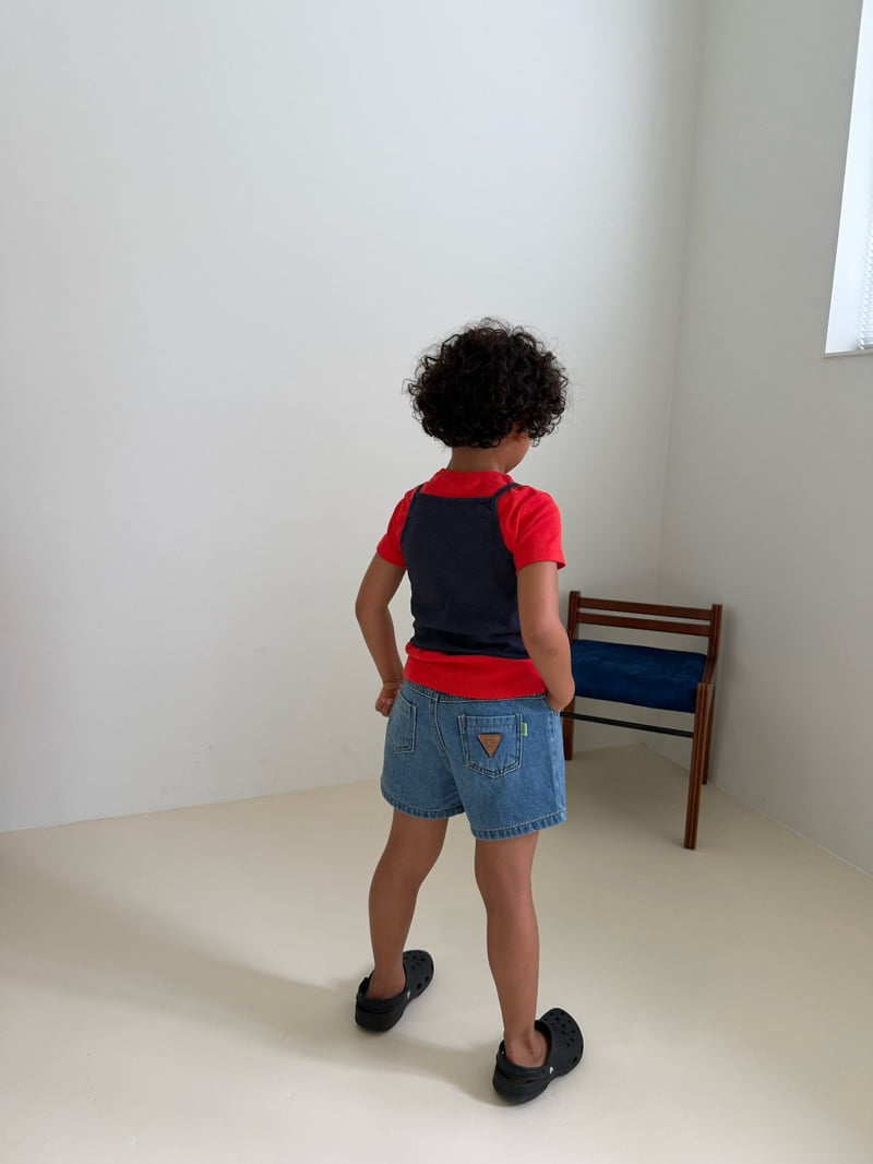 Cantucci Studio - Korean Children Fashion - #kidsshorts - Adi Denim Shorts - 8
