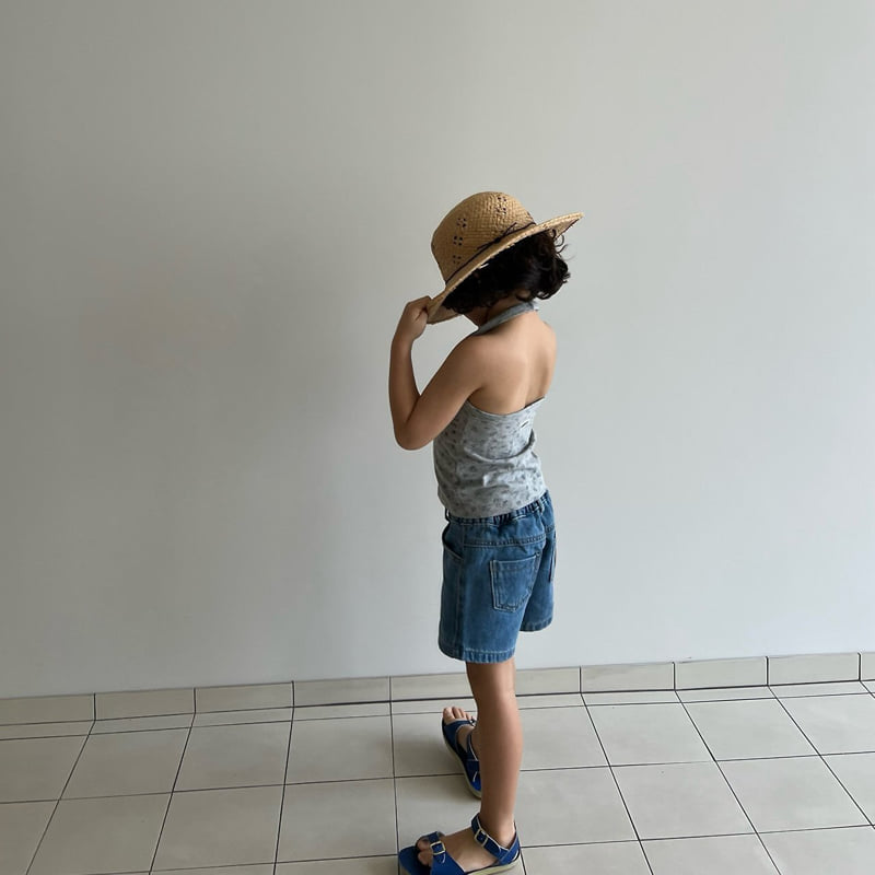 Cantucci Studio - Korean Children Fashion - #kidsshorts - Vintage Halter Top - 5