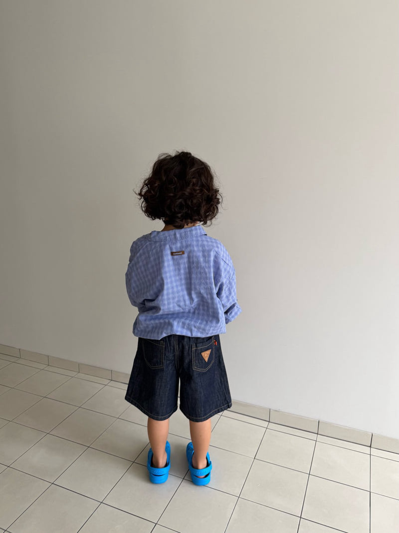 Cantucci Studio - Korean Children Fashion - #kidsshorts - Linen Denim Pants - 11