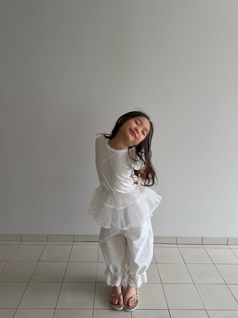 Cantucci Studio - Korean Children Fashion - #kidsstore - Dream Frill Tee - 5