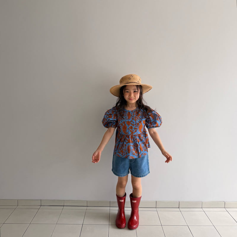 Cantucci Studio - Korean Children Fashion - #littlefashionista - Adi Denim Shorts - 12