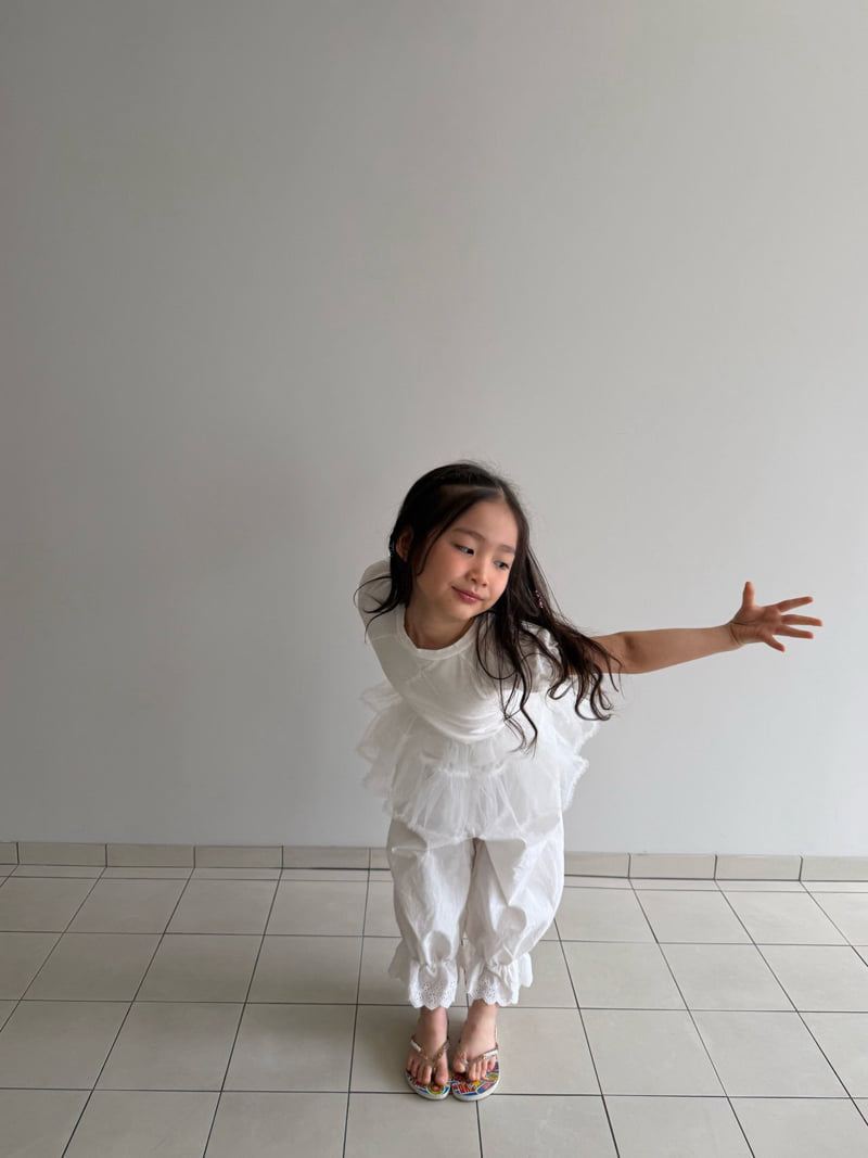 Cantucci Studio - Korean Children Fashion - #magicofchildhood - Anne Lace Pants - 3