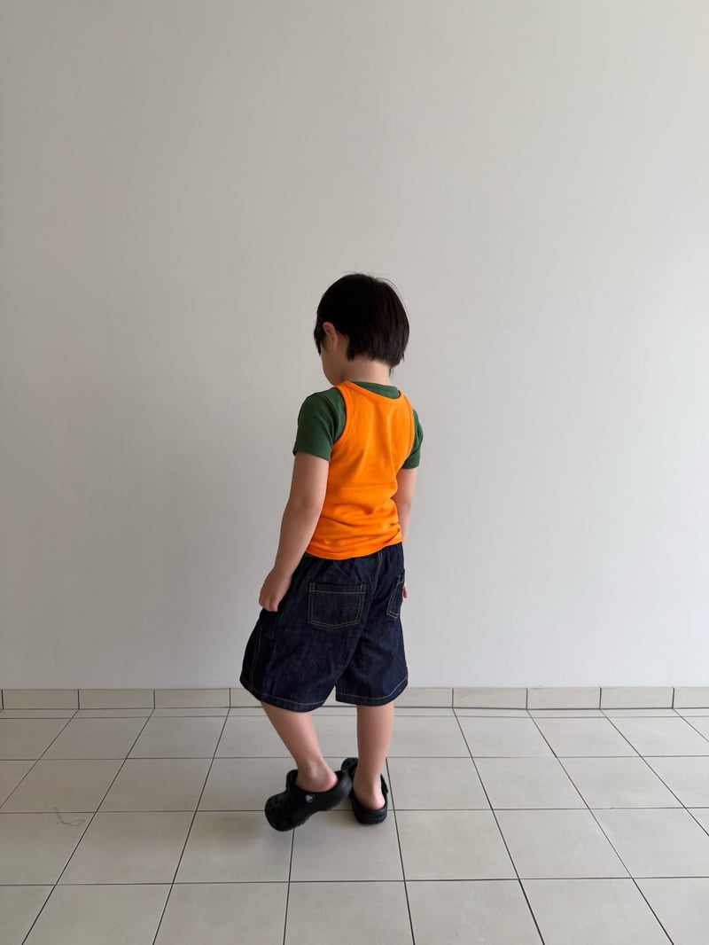 Cantucci Studio - Korean Children Fashion - #minifashionista - Linen Denim Pants - 3