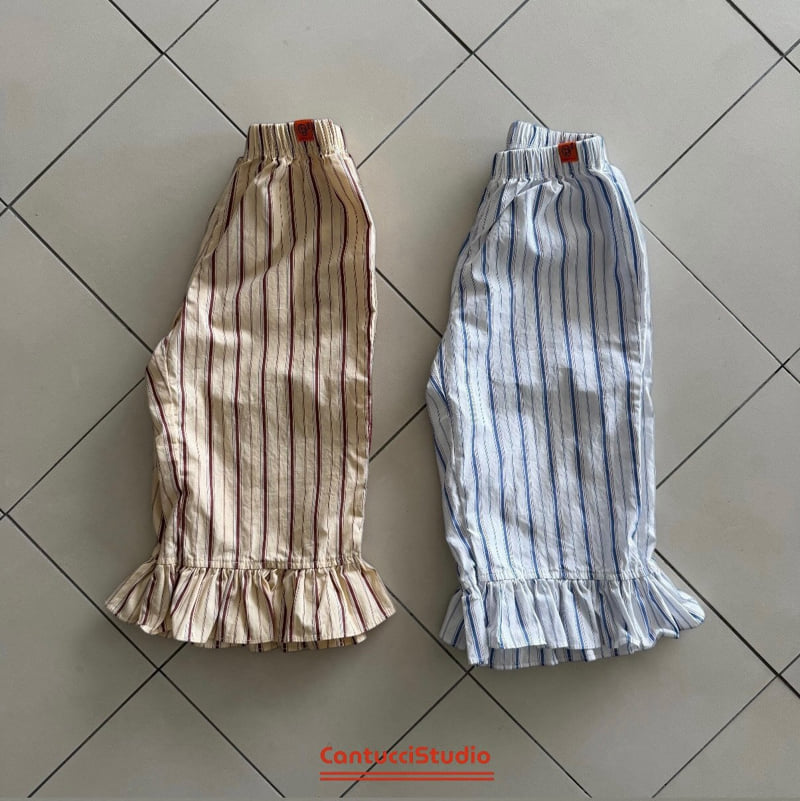Cantucci Studio - Korean Children Fashion - #minifashionista - Misha Frill Pants