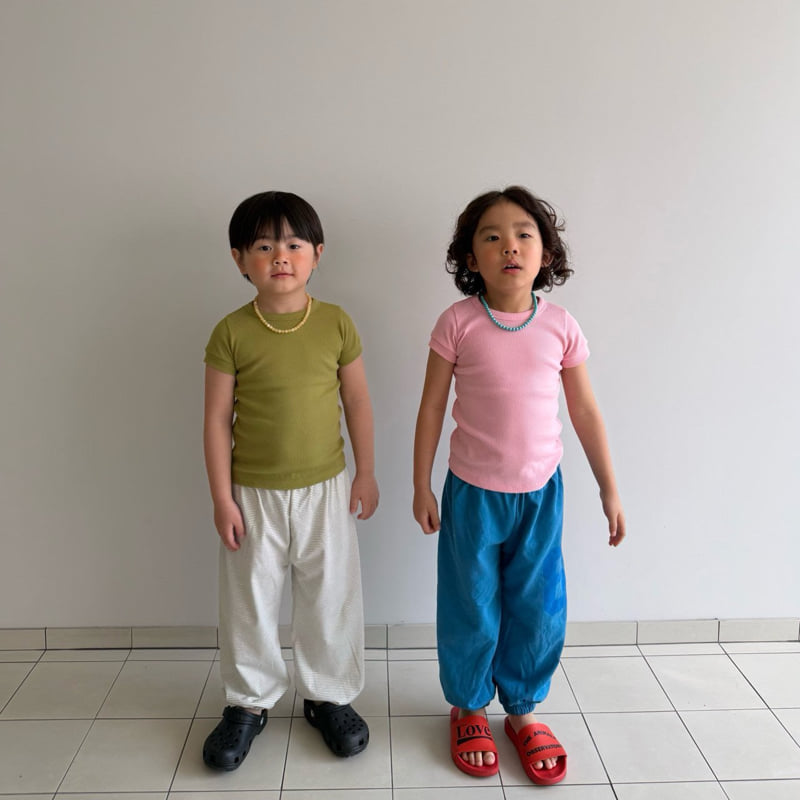 Cantucci Studio - Korean Children Fashion - #prettylittlegirls - Modal Ribbed Tee - 9