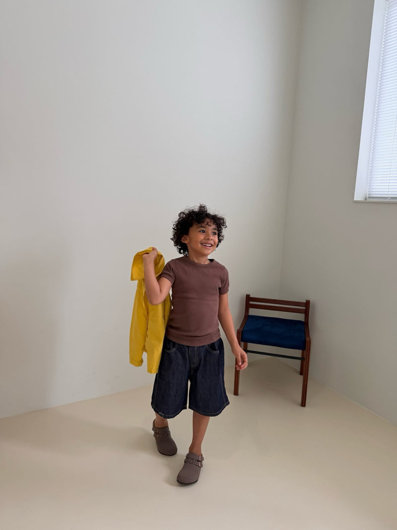 Cantucci Studio - Korean Children Fashion - #stylishchildhood - Modal Ribbed Tee - 12